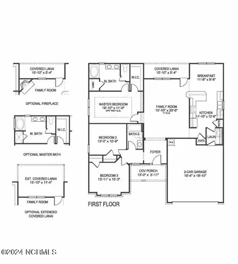 Floorplan - 169 Firethorn Cir, Wallace, NC 28466 photo 1 of 1