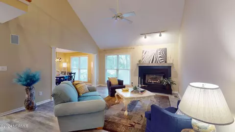 Living - 259 Oakleaf Dr, Pine Knoll Shores, NC 28512 photo 4 of 6