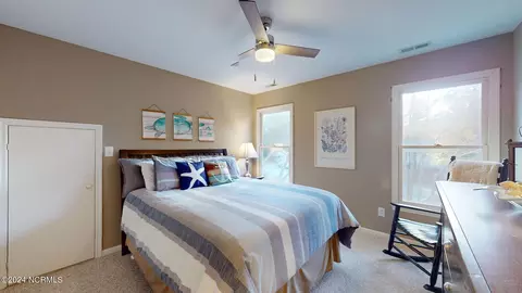 Bedroom - 259 Oakleaf Dr, Pine Knoll Shores, NC 28512 photo 4 of 6