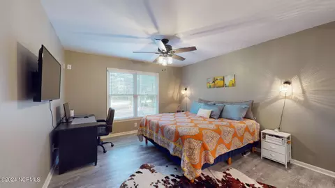 Bedroom - 259 Oakleaf Dr, Pine Knoll Shores, NC 28512 photo 3 of 6