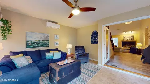 Living - 259 Oakleaf Dr, Pine Knoll Shores, NC 28512 photo 5 of 6