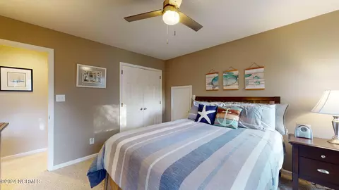 Bedroom - 259 Oakleaf Dr, Pine Knoll Shores, NC 28512 photo 5 of 6