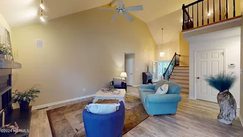 Living - 259 Oakleaf Dr, Pine Knoll Shores, NC 28512 photo 2 of 6