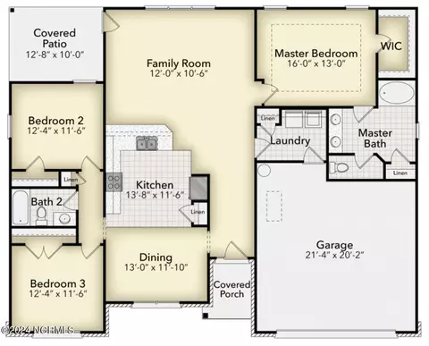 Floorplan - 189 Cherry Laurel Dr, Wallace, NC 28466 photo 1 of 2