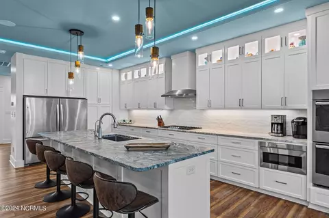 Kitchen - 809 Emerald Dr #WEST, Emerald Isle, NC 28594 photo 11 of 12