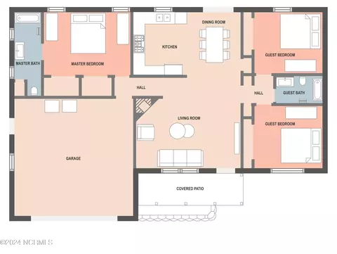 Floorplan - 103 Gamble Way, Hubert, NC 28539 photo 1 of 1