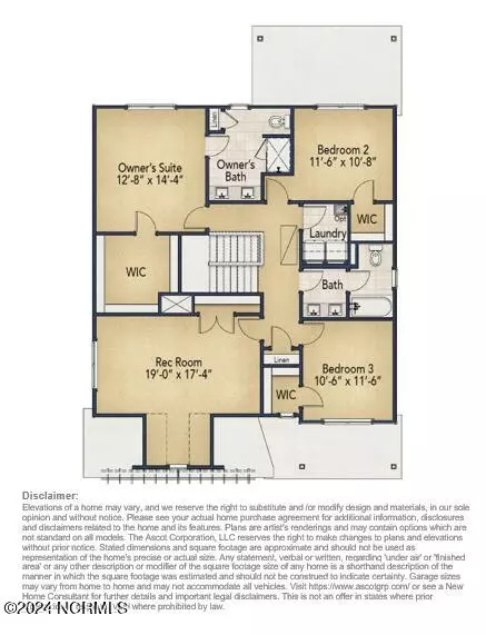 Floorplan - 824 Blue Bird Dr, Vass, NC 28394 photo 1 of 1