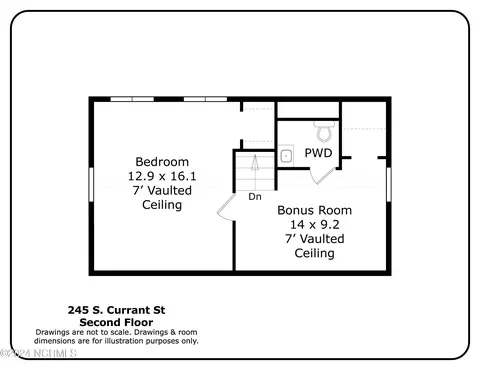Floorplan - 245 S Currant St, Pinebluff, NC 28373 photo 2 of 2