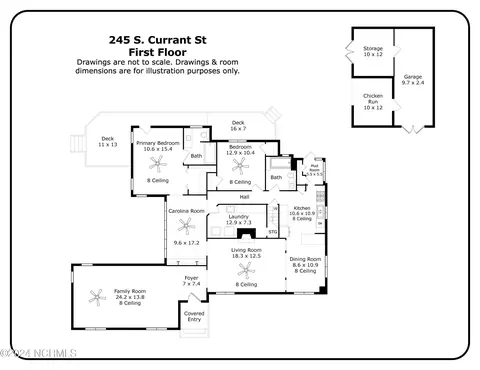 Floorplan - 245 S Currant St, Pinebluff, NC 28373 photo 1 of 2