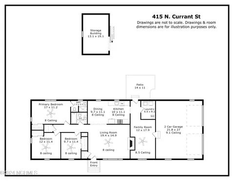 415 N Currant St, Pinebluff, NC 28373 photo 43