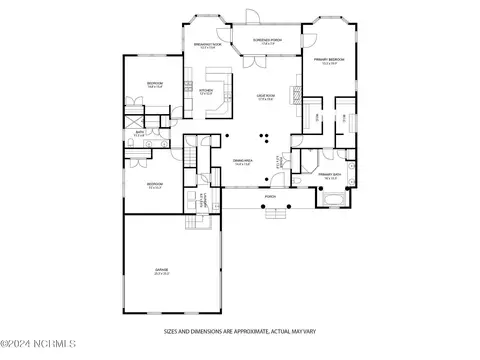 Floorplan - 263 Red Fox Run Dr, Wallace, NC 28466 photo 1 of 2