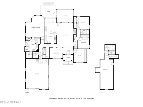 Floorplan - 237 October Glory Dr, Wallace, NC 28466 photo 3 of 3