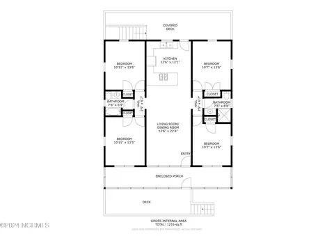 Floorplan - 102 E Main St, Sunset Beach, NC 28468 photo 1 of 1