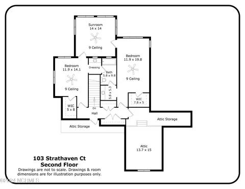 Floorplan - 103 Strathaven Ct, Pinehurst, NC 28374 photo 2 of 2