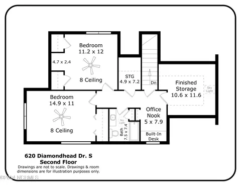Floorplan - 620 Diamondhead Dr S, Pinehurst, NC 28374 photo 2 of 2