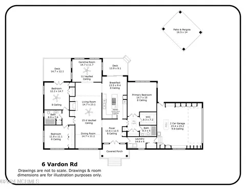 Floorplan - 6 Vardon Rd, Pinehurst, NC 28374 photo 1 of 1