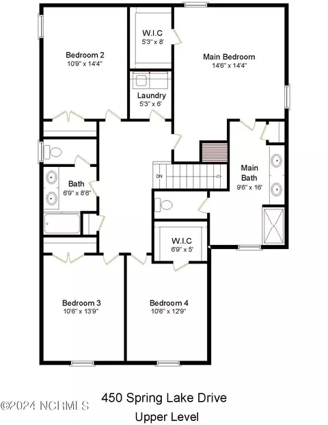 Floorplan - 450 Spring Lake Dr, Pinehurst, NC 28374 photo 2 of 2