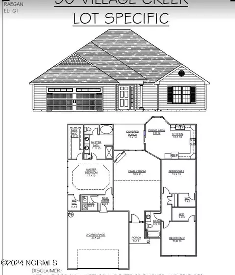 410 W Black Water Ln, Maysville, NC 28555