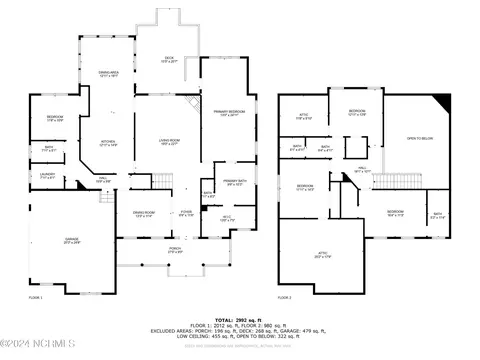 Floorplan - 104 E Colonnade Dr, Hampstead, NC 28443 photo 1 of 3