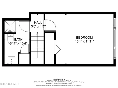 Floorplan - 110 Olde Point Rd, Hampstead, NC 28443 photo 3 of 3
