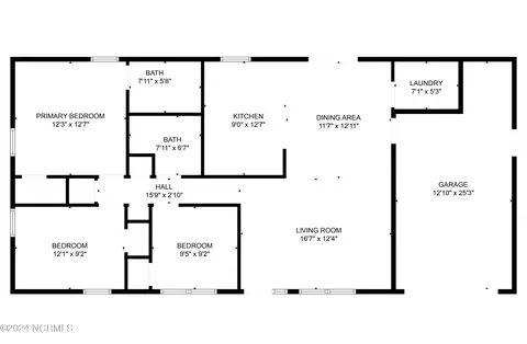 Floorplan - 212 Cinnamon Dr, Hubert, NC 28539 photo 1 of 1