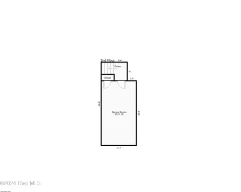 Floorplan - 14 Viona Ln, Hampstead, NC 28443 photo 2 of 2