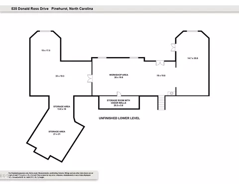 Floorplan - 535 Donald Ross Dr, Pinehurst, NC 28374 photo 1 of 1