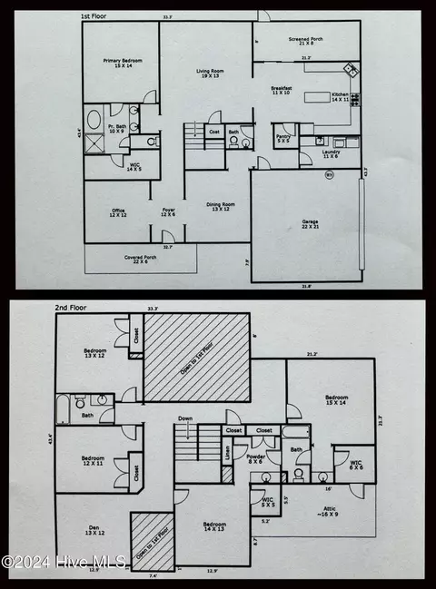 Floorplan - 270 Hydrangea Ln, Hampstead, NC 28443 photo 1 of 1