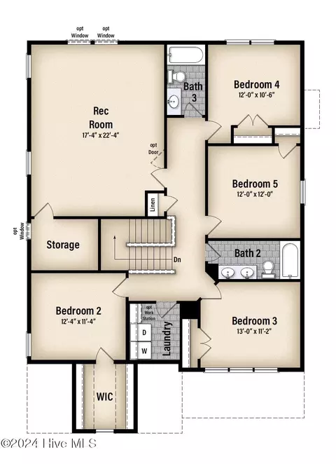 Floorplan - 17 St Georges Dr, Pinehurst, NC 28374 photo 5 of 6