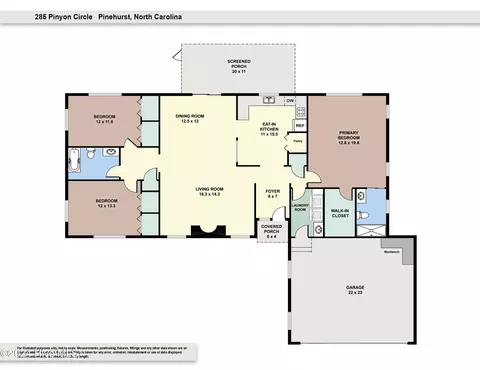 Floorplan - 285 Pinyon Cir, Pinehurst, NC 28374 photo 1 of 1