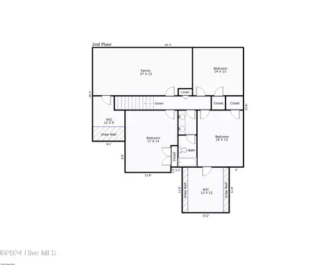 Floorplan - 516 N Line Dr, Hampstead, NC 28443 photo 2 of 2