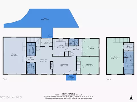 Floorplan - 413 E Murphy St, Wallace, NC 28466 photo 3 of 3