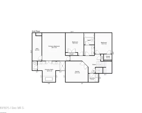 Floorplan - 88 Daylight Dr, Hampstead, NC 28443 photo 2 of 3