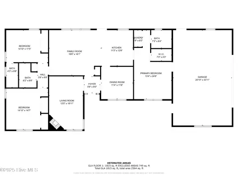 Floorplan - 248 Summertree Ct, Clinton, NC 28328 photo 1 of 1
