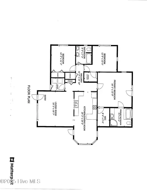 Floorplan - 647 N Shore Dr, Southport, NC 28461 photo 1 of 1