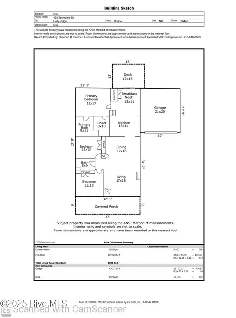 435 Belvedere Dr, Holly Ridge, NC 28445