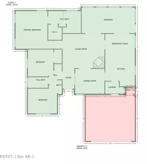 Floorplan - 15 Ivy Way, Pinehurst, NC 28374 photo 3 of 3