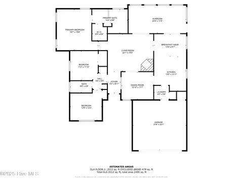 Floorplan - 15 Ivy Way, Pinehurst, NC 28374 photo 1 of 3