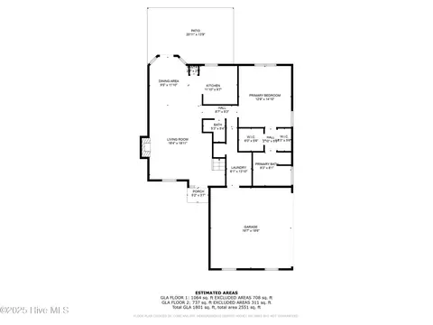 Floorplan - 129 Pebble Beach Dr, Hampstead, NC 28443 photo 4 of 6