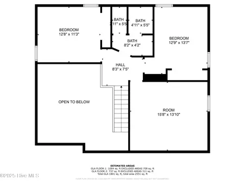 Floorplan - 129 Pebble Beach Dr, Hampstead, NC 28443 photo 2 of 6