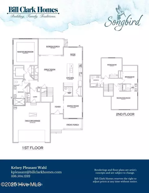 Floorplan - 344 Bluebird Ln, Hampstead, NC 28443 photo 1 of 1