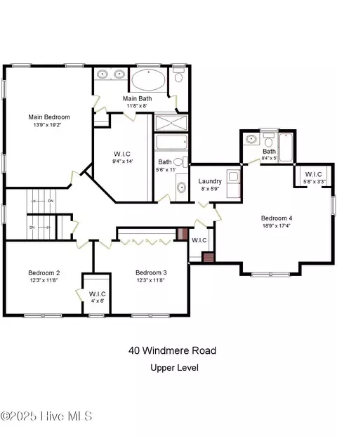 Floorplan - 40 Windmere Rd, Pinehurst, NC 28374 photo 2 of 2