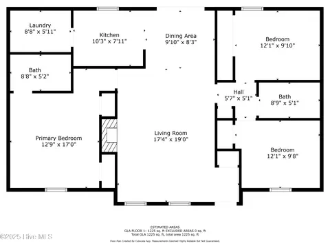 Floorplan - 105 Olive Ln, Mount Olive, NC 28365 photo 1 of 1