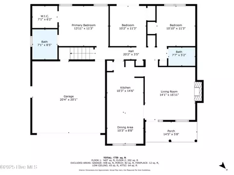 Floorplan - 92 Lewis Rd, Hampstead, NC 28443 photo 2 of 3