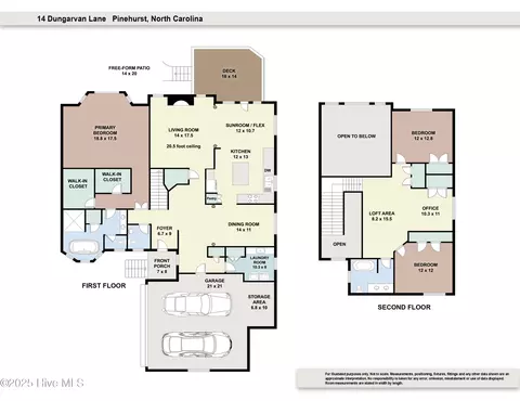 Floorplan - 14 Dungarvan Ln, Pinehurst, NC 28374 photo 2 of 2