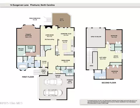 Floorplan - 14 Dungarvan Ln, Pinehurst, NC 28374 photo 1 of 2