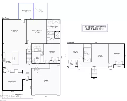107 Spicer Lake Dr, Holly Ridge, NC 28445