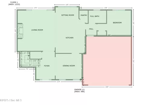 Floorplan - 10 E Cloverfield Ln, Hampstead, NC 28443 photo 5 of 7