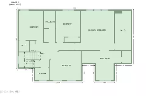 Floorplan - 10 E Cloverfield Ln, Hampstead, NC 28443 photo 6 of 7