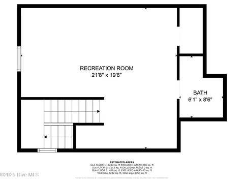 Floorplan - 10 E Cloverfield Ln, Hampstead, NC 28443 photo 3 of 7